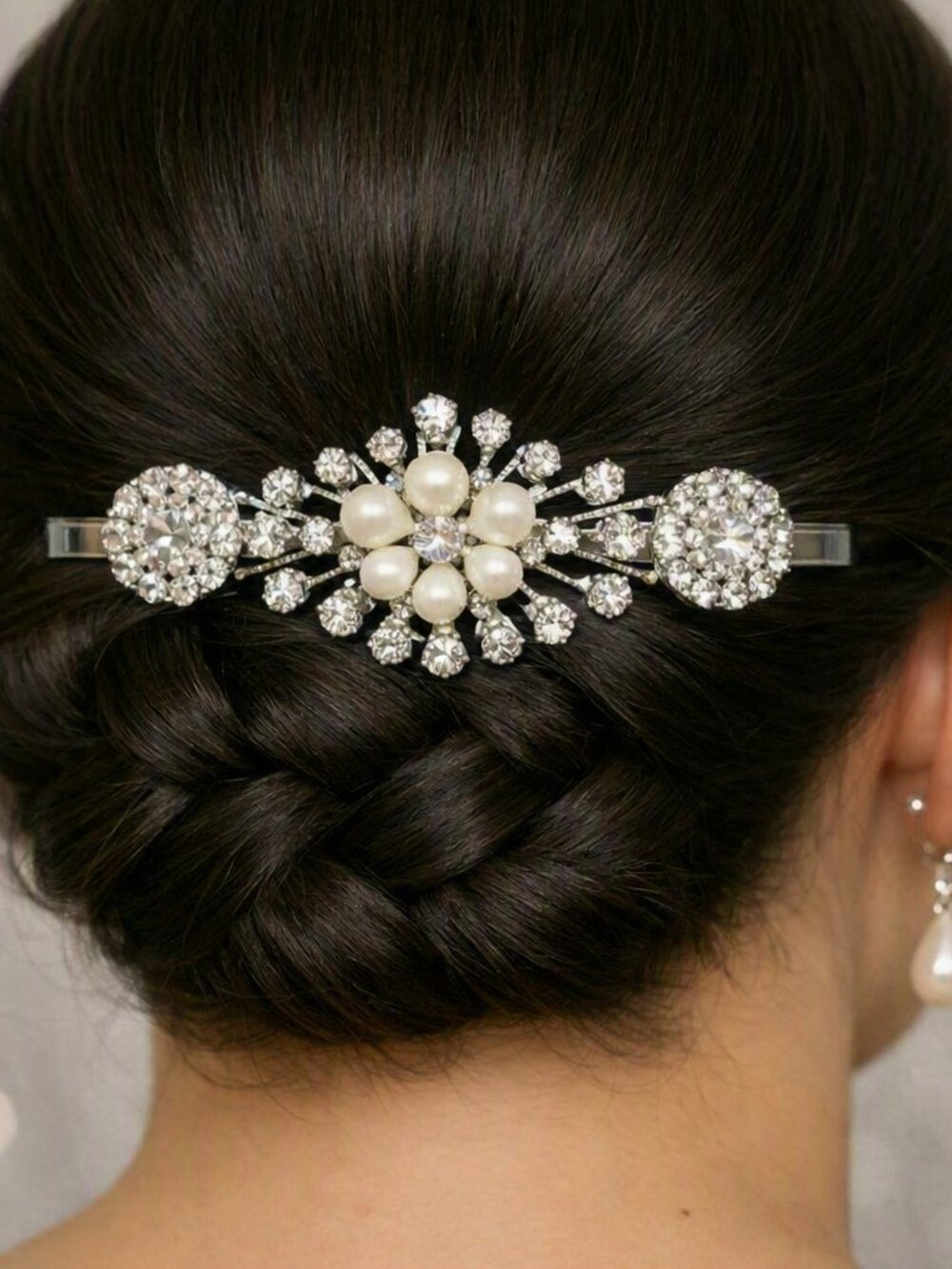 Beautiful set of 3 elegant hair accessories - Picture 5 of 8